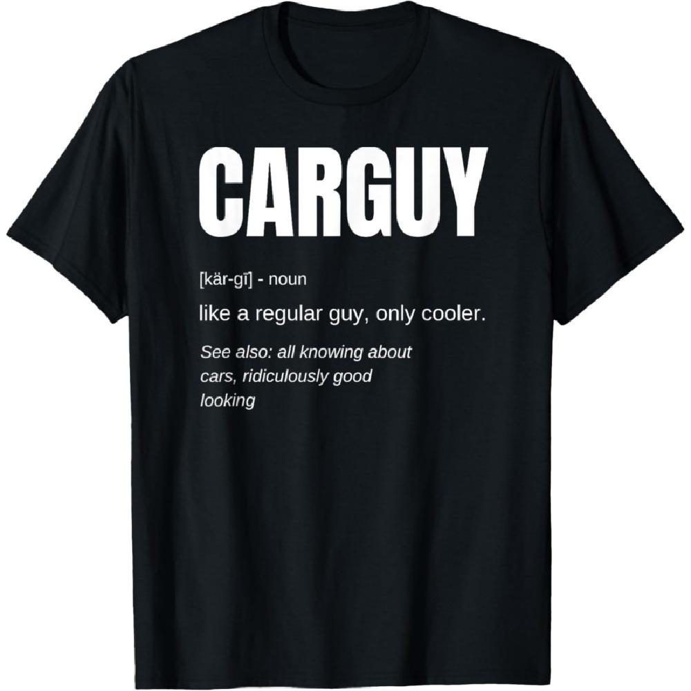 Funny T-shirt Gift Car Guy Definition XXXXXL чёрный