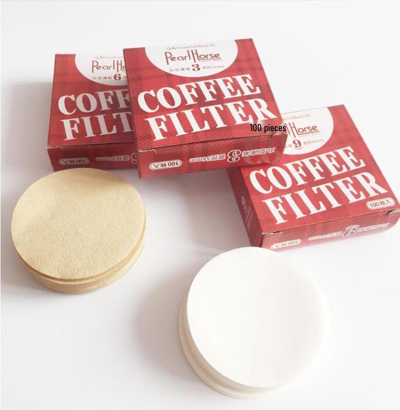 Round Coffee Filter Papers for Moka & Drip Pots
