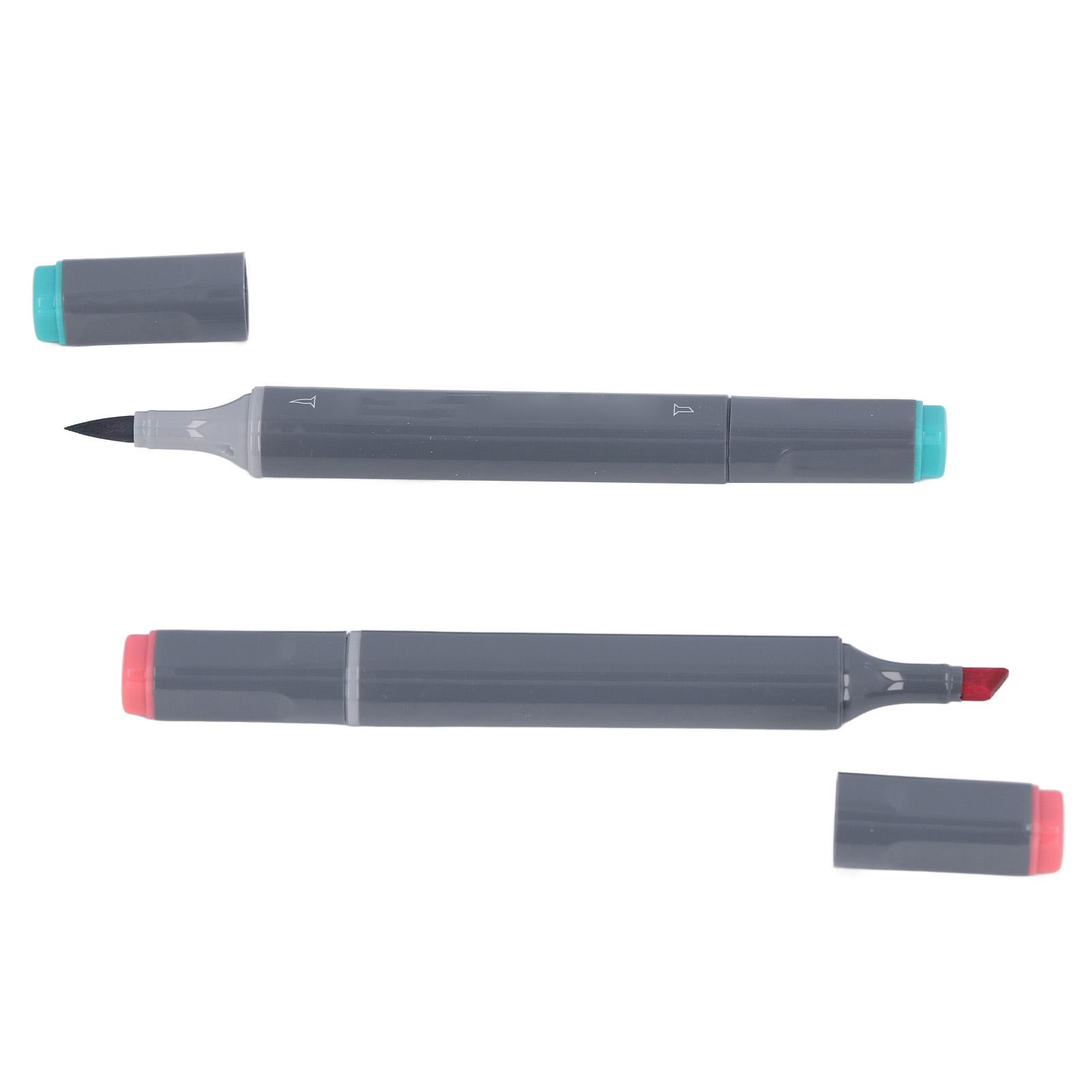 

Acrylic Paint Pens Double Headed Standard Soft Marker Pens for Landscape Indoor Clothing Architecture