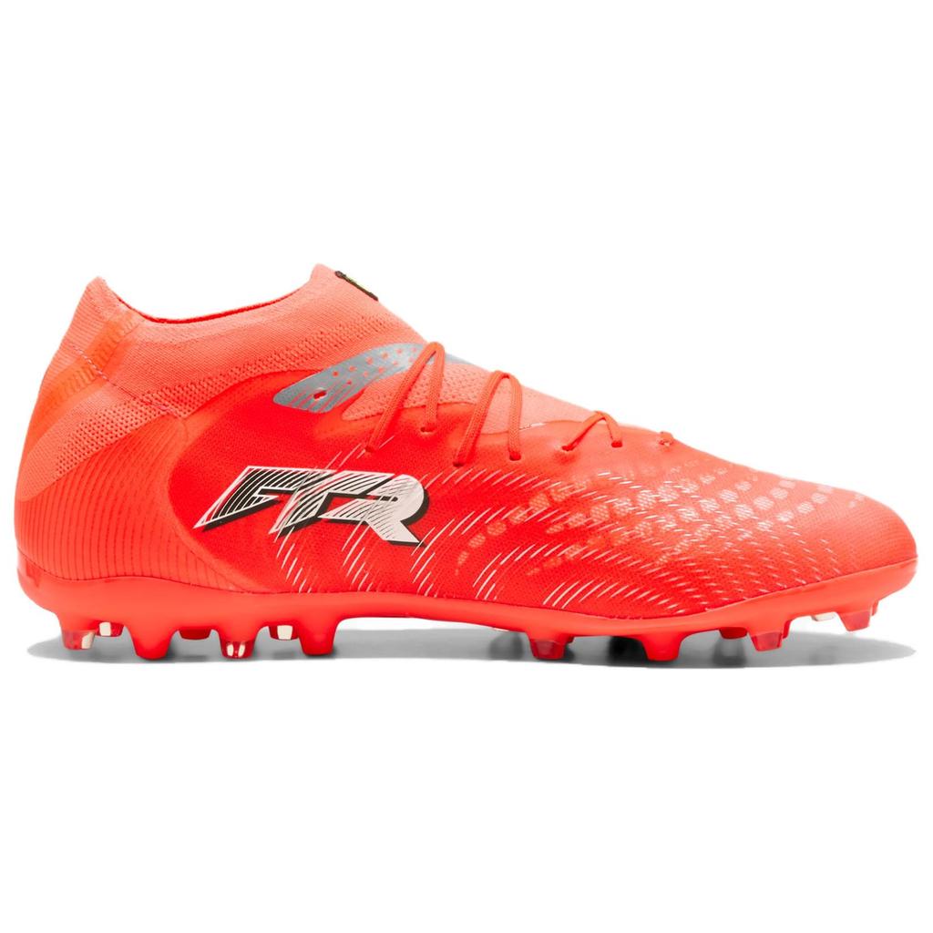 Puma Future 9 Pro Wygodne Wszechstronne MG (Gumowe krótkie kołki) Buty piłkarskie na sztuczną trawę lekkie unisex pomarańczowo-czerwone 108900-01