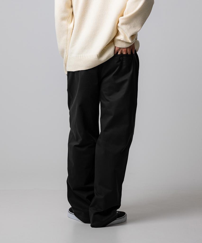 DICKIES Relaxed Single-Pleat Chino Pants Black