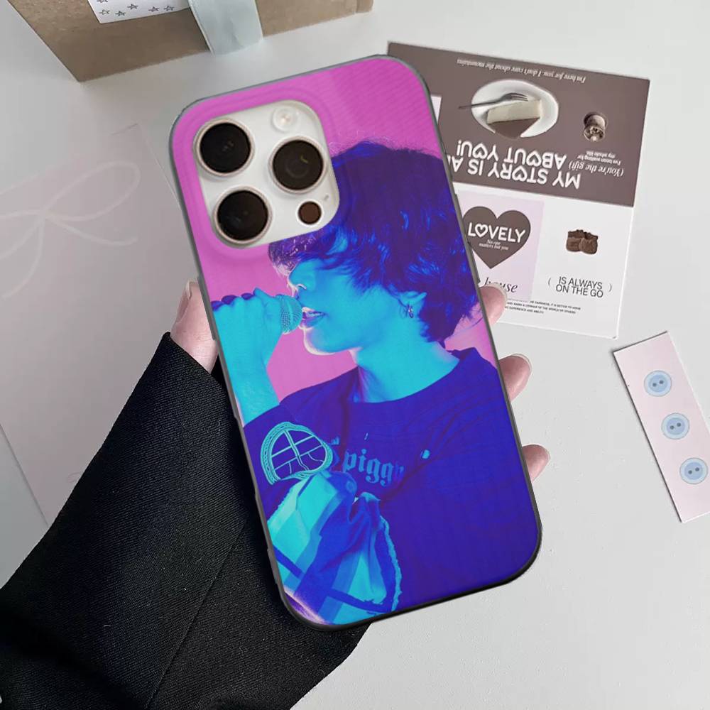 Singer Yonezu Kenshi Phone Case For IPhone 11 12 13 14 15 16 17 Pro Max PLUS Pro Wave Corrugated Silicone Case
