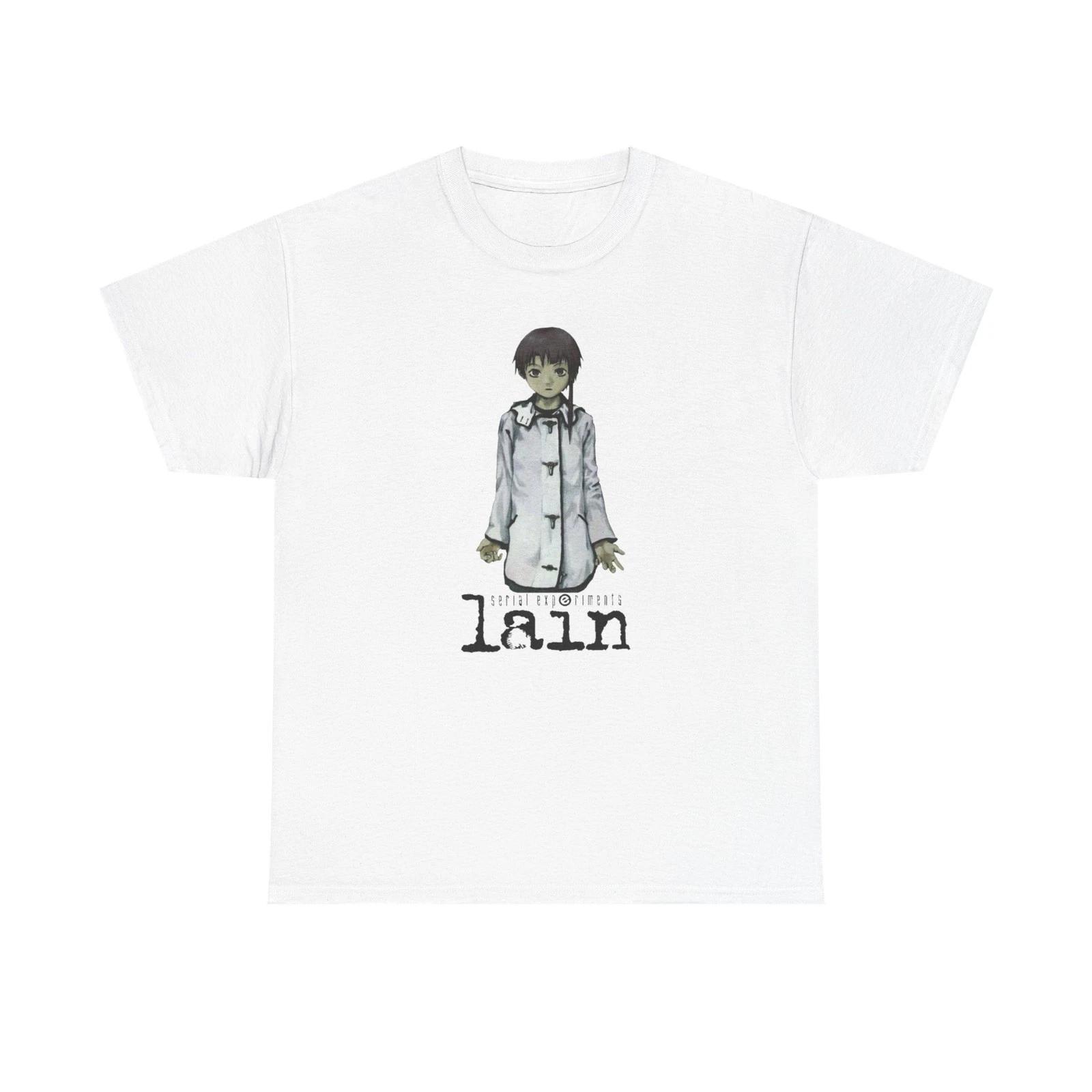 Lain Unisex Heavy Cotton Tee L