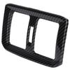 Rear Air Conditoner Outlet Vent Cover Panel Trim Carbon Fiber Style Decoration Replacement for RAV4