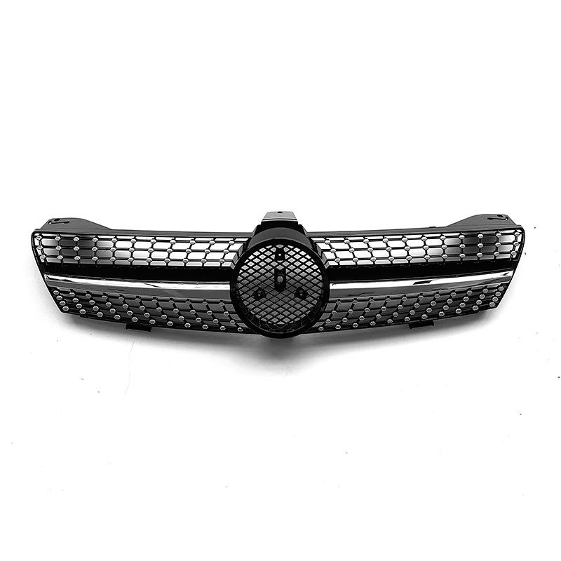 For Benz CLS W219 2005-2008 CLS350 CLS500 CLS550 CLS55 CLS63 High Quality ABS Star Type Car Front Racing Grills Glossy Black