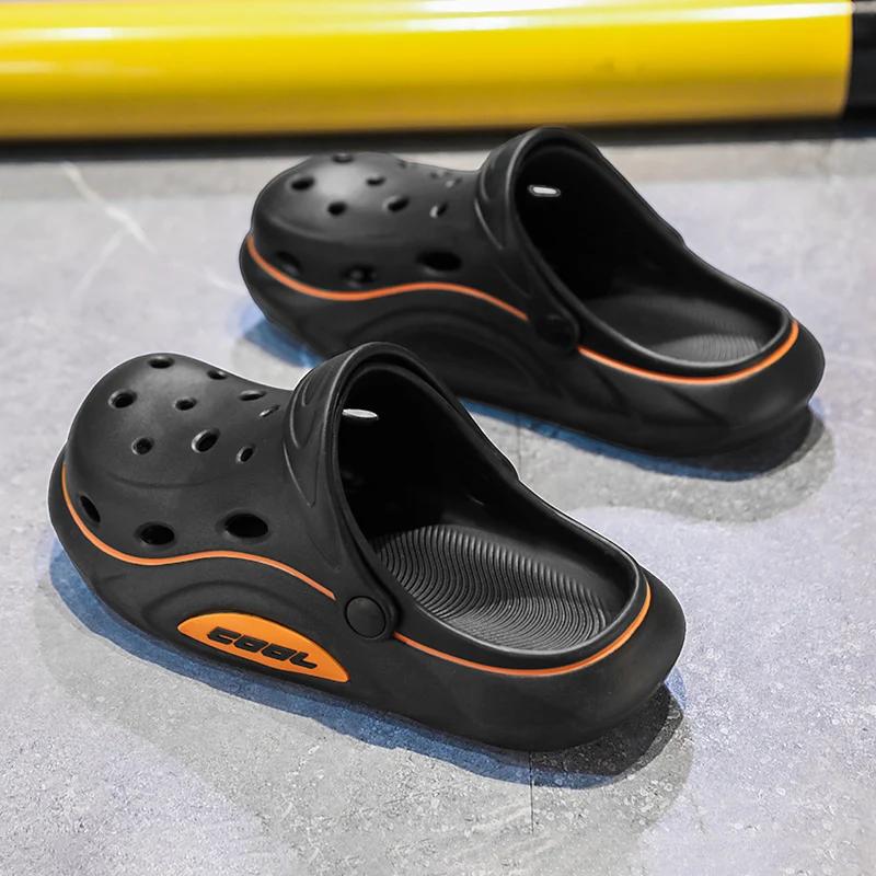 Men Clogs Sandals Neutral Summer Outdoor Slippers Beach Aqua Shoes Men Slip On Flip Flops Garden Sandals Casual Slides