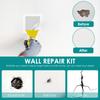 21Pcs Mesh Wall Repair Patch Drywall Repair Kit 2/4/6/8inch Fiberglass Mesh Crack Patch Self Adhesive Drywall Repair Kit