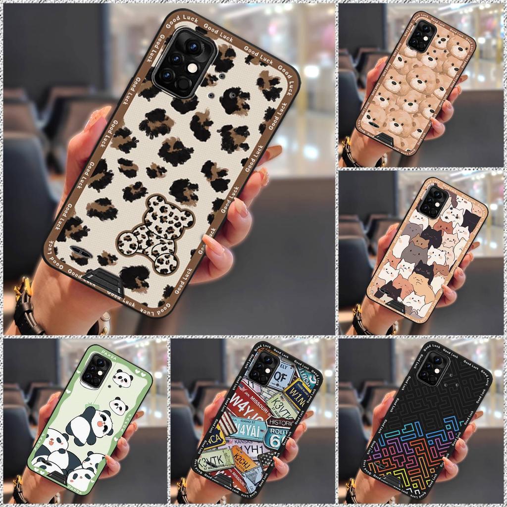 Fashion Design Protective Phone Case For UMIDIGI Bison Pro Anti-knock Durable Cartoon Anti-dust Dirt-resistant Silicone