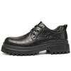 Plateau Herrenschuhe Sommer neu Business Casual Lederschuhe Herren Britische Lederschuhe vielseitig großer Kopf Herren Lederschuhe