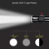 USB Built-in Battery Rechargeable Lasting Flashlight Q5 3 Modes Mini Zoom Light Flash Waterproof Tactical Camping Bike Torch