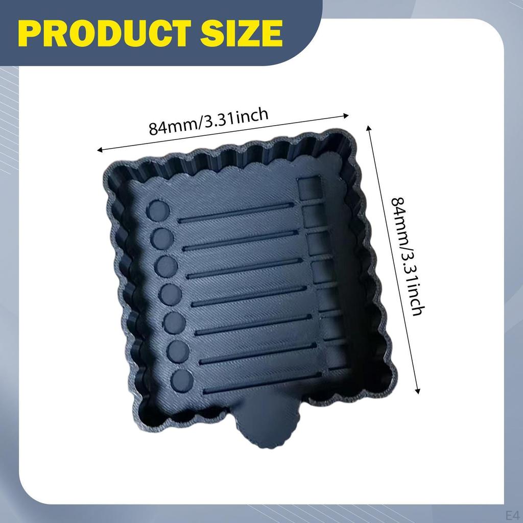 Sticky Notes Holder with Stencil Dispenser Desk Organizer Self Sticks Notepad for Dorm