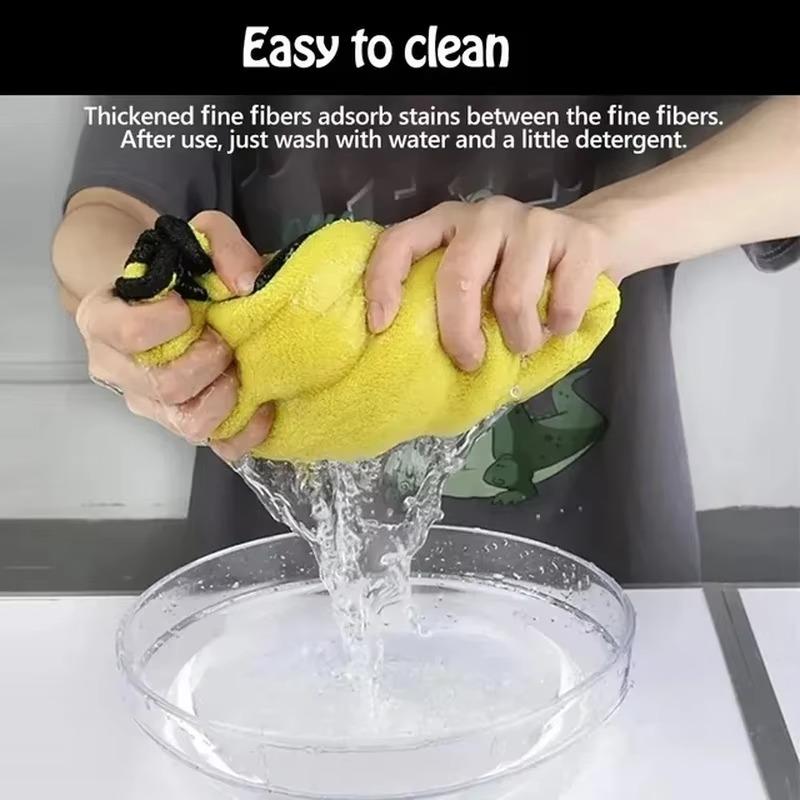 5PCS Car Cleaning and Household Cleaning Towels UltraFine Fiber Car Care Wipes Absorbent Cloths Soft and Non Shedding