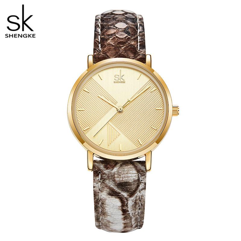 SK Niche High-Appearance Women s Quartz Leather Belt Watch