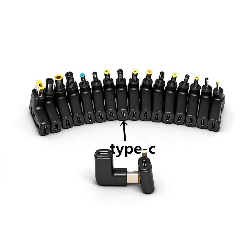 Type-C To DC Round Port Laptop Fast Charging Adapter Cable