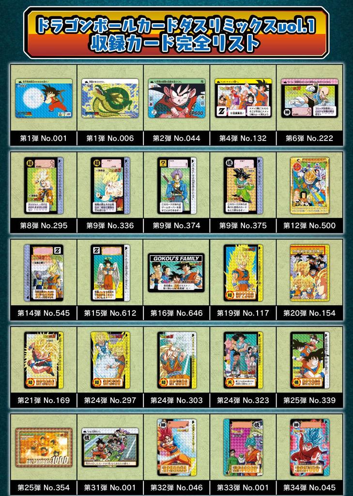 Dragon Ball Carddas Remix Vol.1