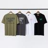 GALLERY DEPT Letter LOGO Bedruikt Ronde Hals Korte Mouw T-shirt Heren en Dames Basis T-shirt