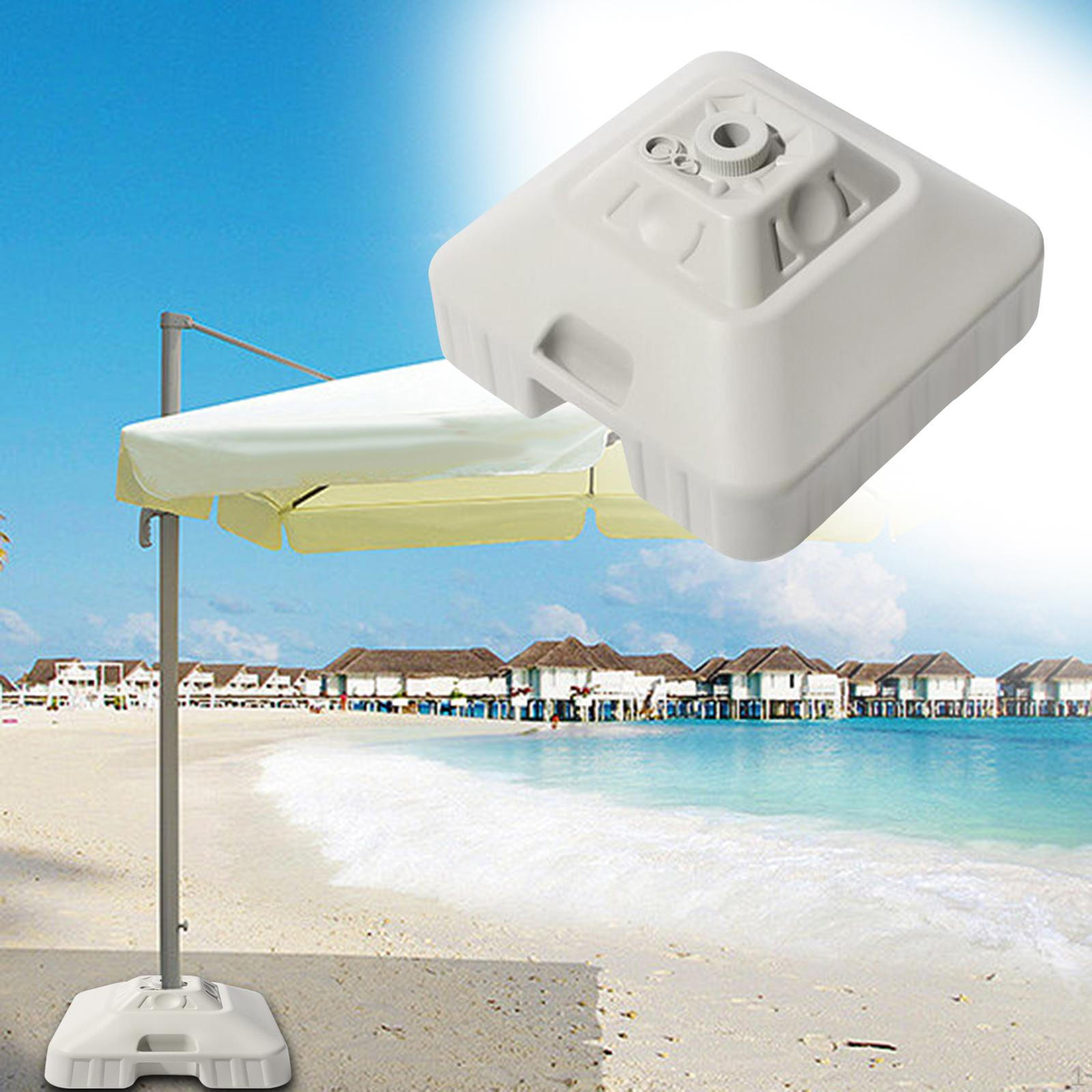 

Прочная подставка для зонта для использования на открытом воздухе - грузоподъемность 30 л белый