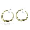 Stylish Hoop Earrings Accessory Fashionable Circle Earrings for Weddings Parties Stylish Big Hoop Earring Charm