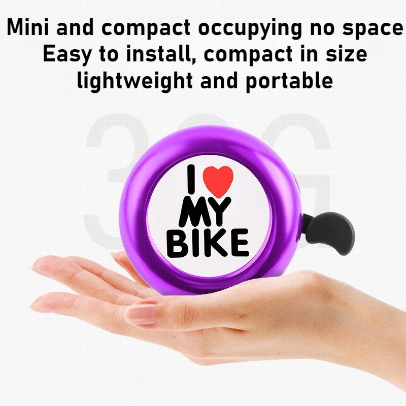1pc For 2.2cm Handle Bicycle Super Ringing Bell Speaker Safe Driving Solid Screw Fixation Unisex Children Cycling Refit Part