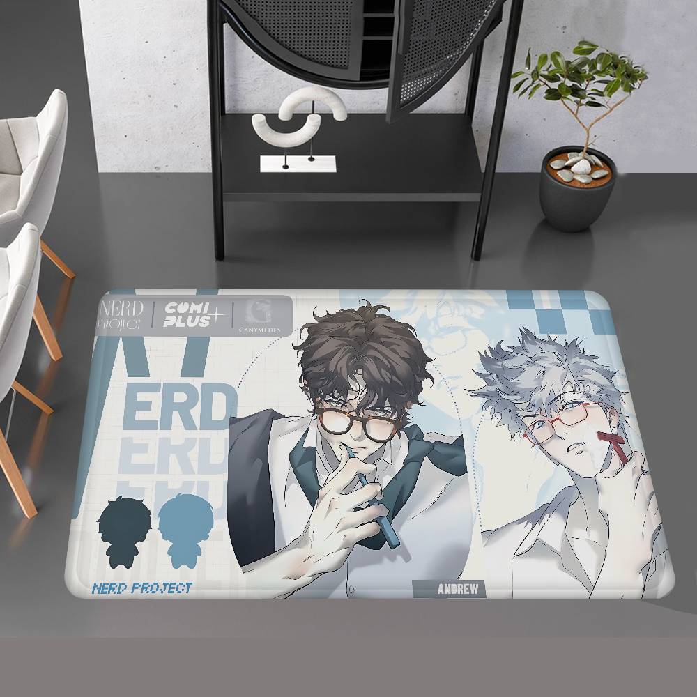 Nerd Project bl Anime Kitchen Mat Cheaper Anti-slip Modern Living Room Balcony Printed Modern Home Decor