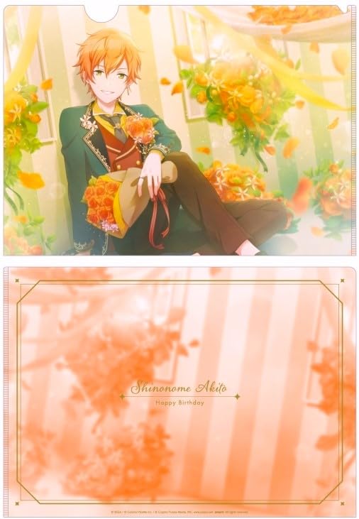 Akito Shinonome Clear File Vivid Bad Squad Anniversary Birthday Card Illustration Official Merchandise