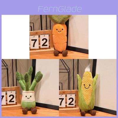 Set de Juguetes de Peluche de Verduras de Primavera con Relleno de Esponja para Niños y Adultos