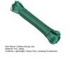 20M PVC Steel Wire Clothesline Portable Travel Lightweight Heavy Duty Indoor Outdoor