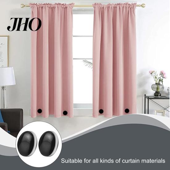 Curtain Pendant Weights 10Pcs Magnetic Waterproof Reusable Rustproof Compact Easy To Apply Heavy Enough Strong Shower Drapery Bedroom Supplies Clips