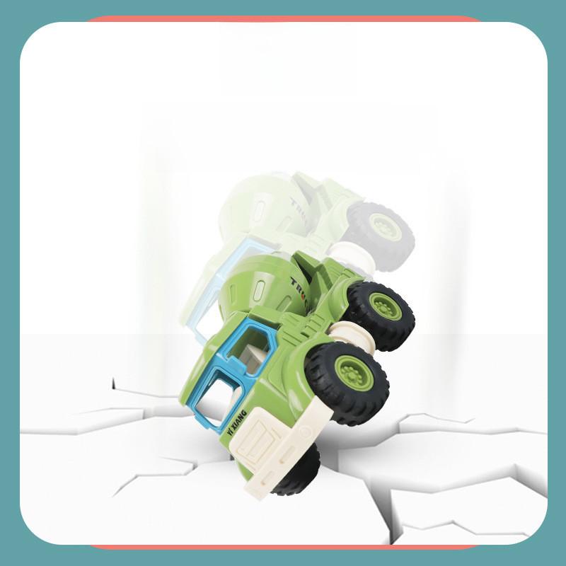 Excavator Truck Dump Mixer Truck Crane Children Construction Toys Vehicle