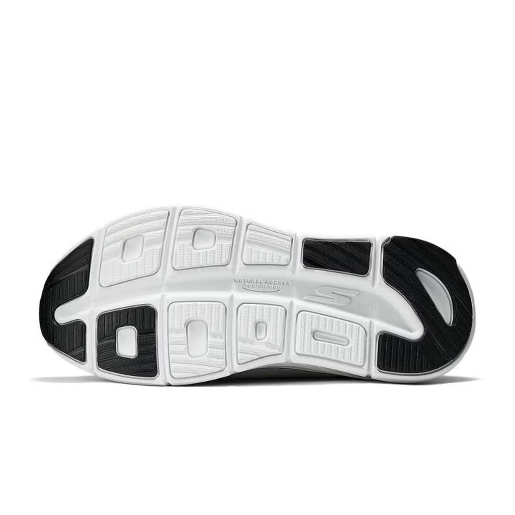 Skechers Maximale Dämpfung Premier 2.0 Leicht Bequem Stoßdämpfend Langlebig Niedrig geschnitten Laufschuhe Herren Sneaker Weiß Schwarz 220526WW-WBK