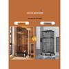 Luxury Splash-Proof Bird Cage: Large, Elegant Villa for Cockatiels, Tiger Skins, Thrushes, and Mynas
