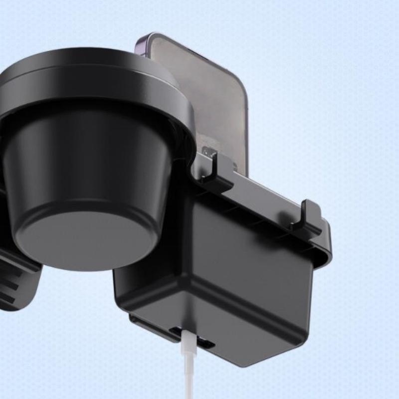 Car Cup Stand Phone Holder Mount Tray Side Door Window Storage Barrel Pocket Hanging Storage Rack Auto Interior Accessories