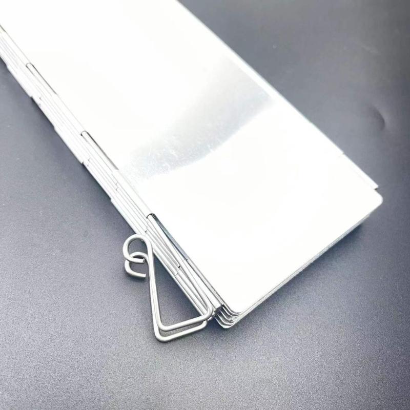 Outdoor Camping Cooking Burners Windproof Screen Aluminum Alloys Stove Windscreen 10 Plates Folding Furnaces Windshield