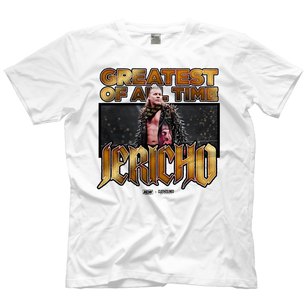 Chris Jericho #034;Legacy#034;  AEW x Clotheslined Apparel Tshirt AEW Official TShirt Unisex T-Shirt XXXXL