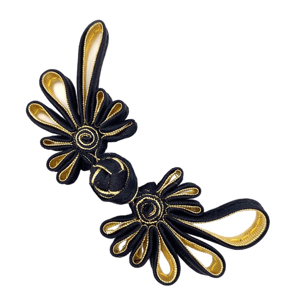 1pair Chinese Knot Buttons Handmade Cheongsam Buttons Traditional Dress Buttons for Cheongsam Invitations