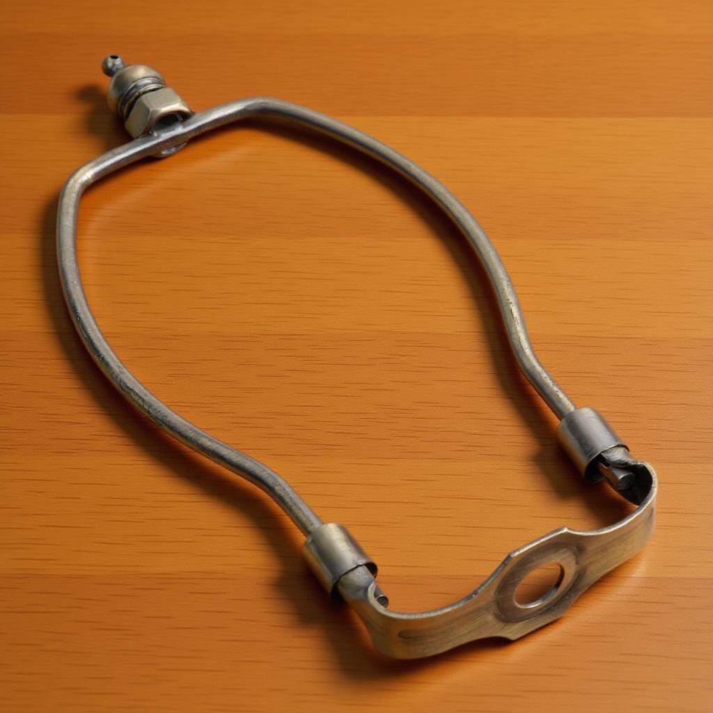 1pc Horn Lamp Bracket 10Mm Bottom Hole Diameter 6 Inch Bronze Iron Lampshade Frame For Lamp Shade Harp Fitting Lighting