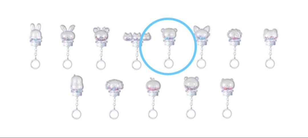 [USED] Seventeen (SEVENTEEN) Penlight Parts Keyring TamTam