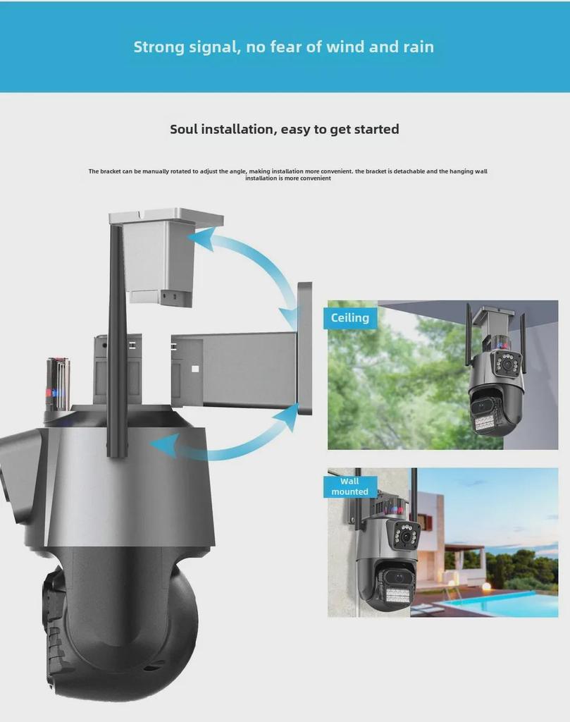 Xiongmai ICSEE P11 Wireless HD Outdoor Camera