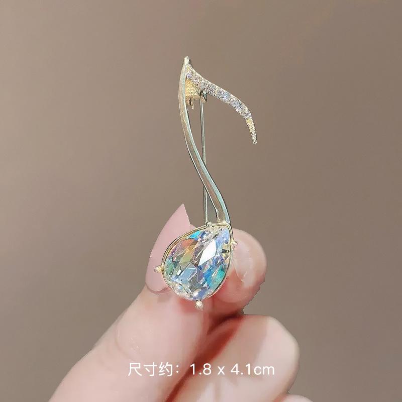 Fashion Corsage Brooch High-End Female Anti-Light Butterfly Brooch High-End Niche Corsage