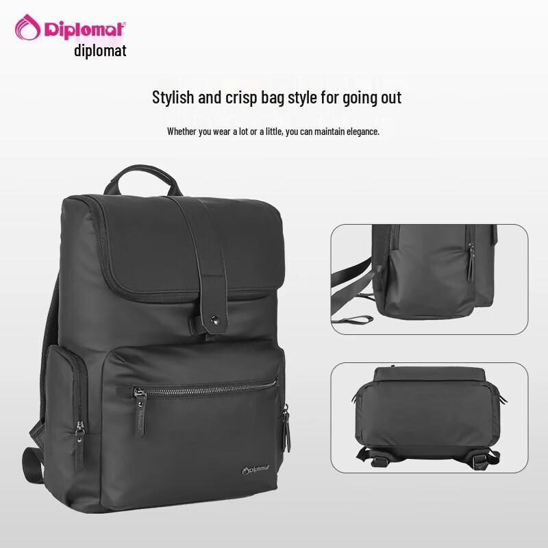 Diplomat DB-2722L Unisex Laptop Backpack