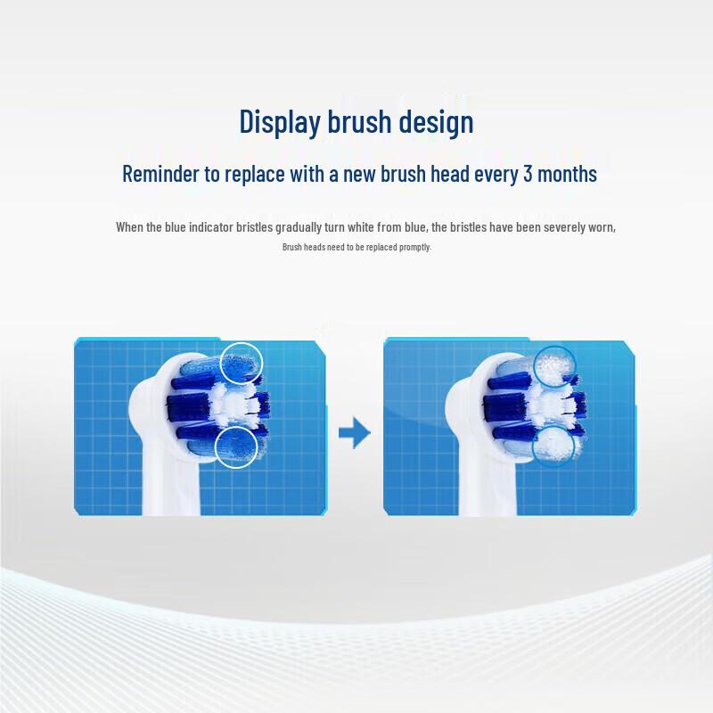 Oral-B EB20 Precision Clean Soft Bristle Brush Heads, 4-Pack