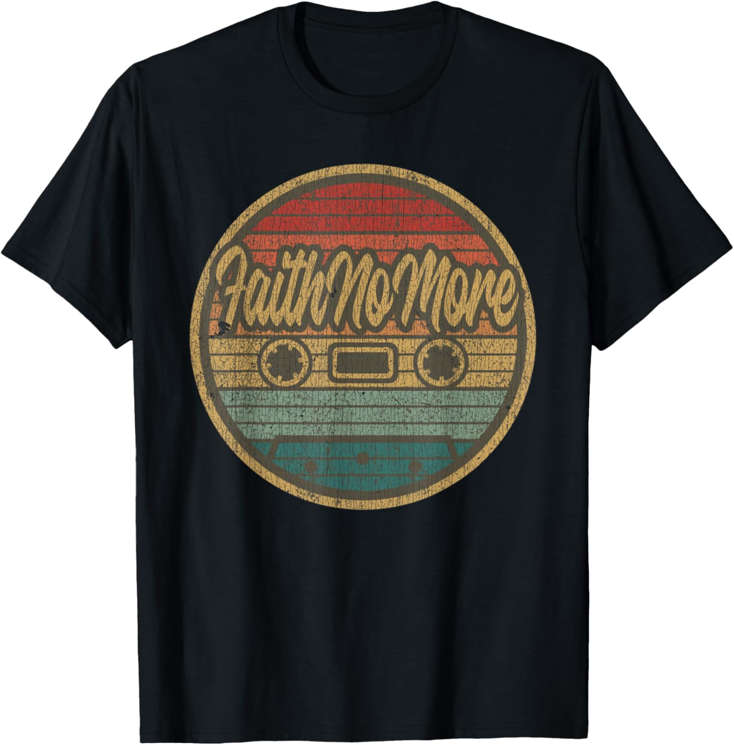 Faith No More Retro Cassette Vintage T-shirt XXXL