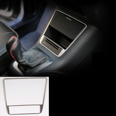 Stylingový kryt rámečku úložného boxu středové konzole na auto pro VW Tiguan 2010 2011 2012 2013 2014 2015 Příslušenství