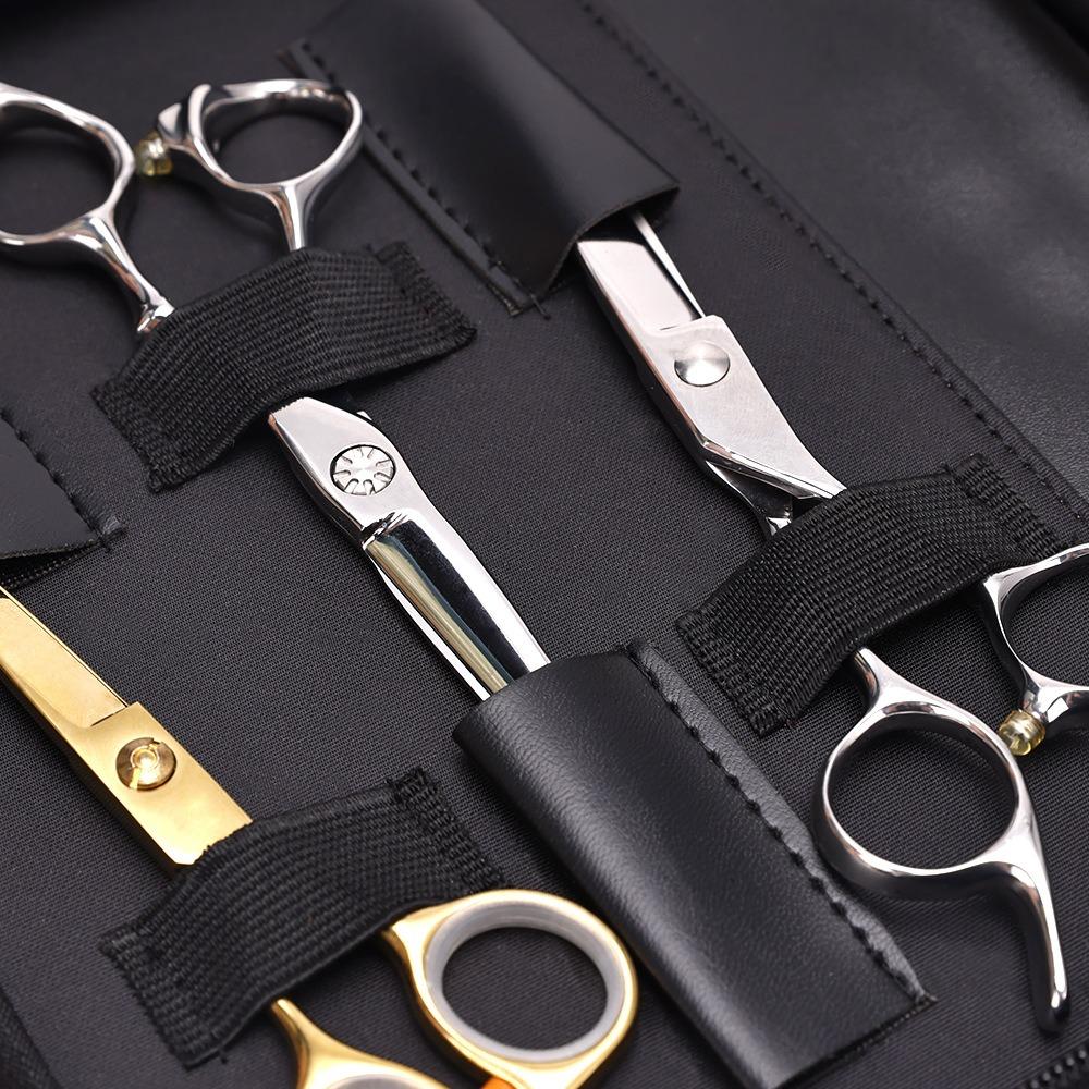 Professional Shears Storage Bag Hairdressing Portable Zipper Pouch Hair Comb Clip Bag Hairdresser