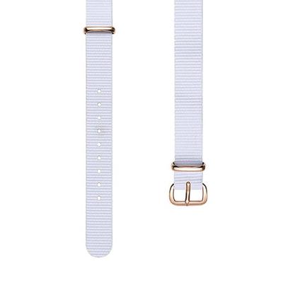 [DIUAMOR] DIUAMOR Women's NATO Band 14mm Compatible DAB3301N-WH(RG)