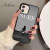 HAWAII BEACH SURF GIRL SURFING ART Phone Case for iPhone 17 Air 15 16 16e 11 12 13 14 Pro Max Plus Cover coque Fundas