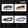 Volkswagen Golf 7 Headlight Assembly (2013-2017) - Starry Sky LED Lens, Daytime Running Lights, Flowing Turn Signals