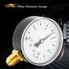 Air Oil Water Pressure Gauge 1/4 Inch NPT 0-10 Bar Side Mount Manometer Water Pressure Gauge Air Pressure Gauge Manometer