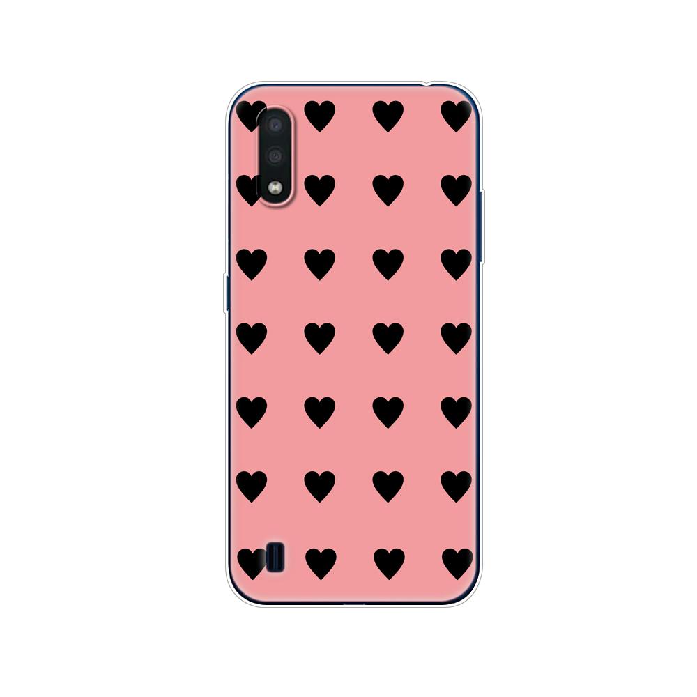 For Samsung M01 Case 5.7" Soft Silicon Tpu Cover For Samsung Galaxy M01 M 01 SM-M015FZBDSER M015 Phone Back Shell Bumper Funda