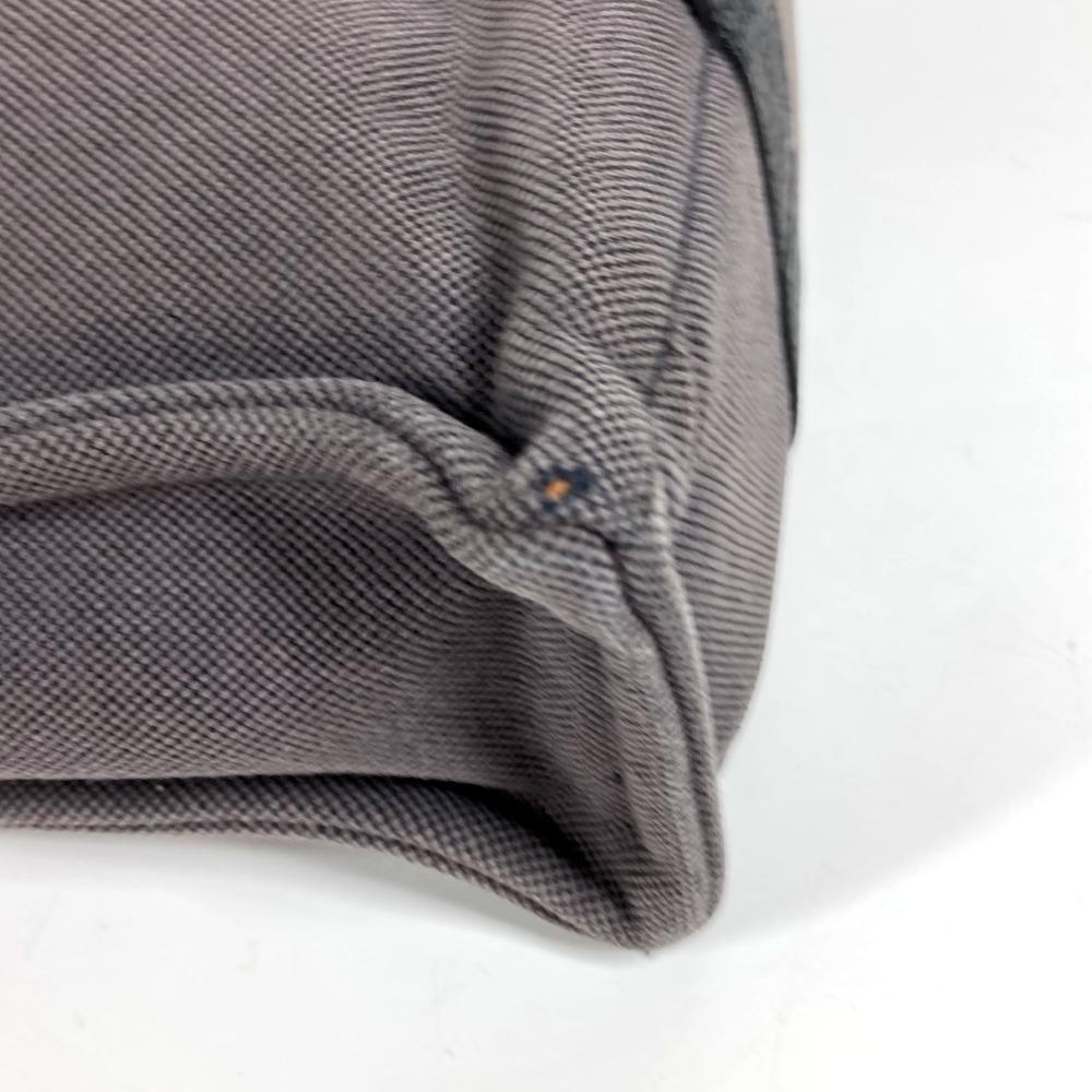 HERMES Sacquahne MM Sacquahne MM Bag Tote Bag Hand Bag Leather/Canvas gray/Black